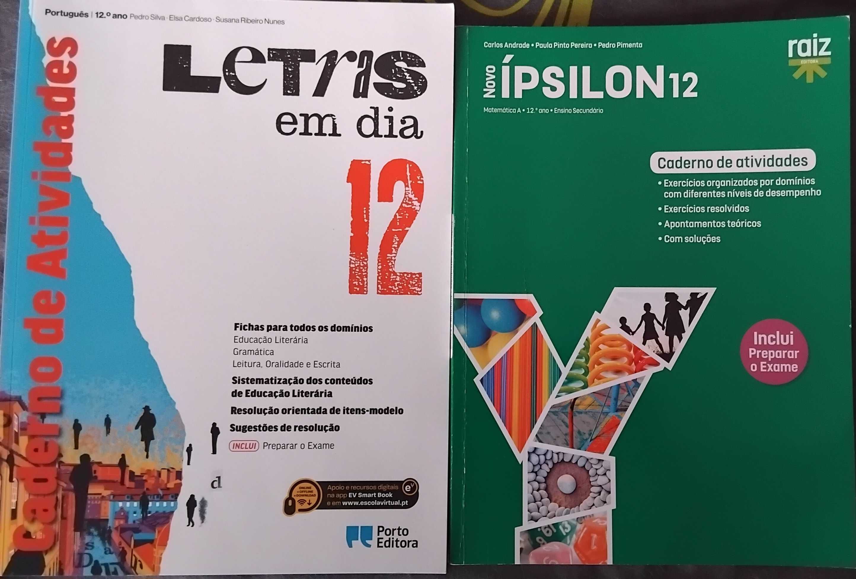 Cadernos Atividades 12°ano