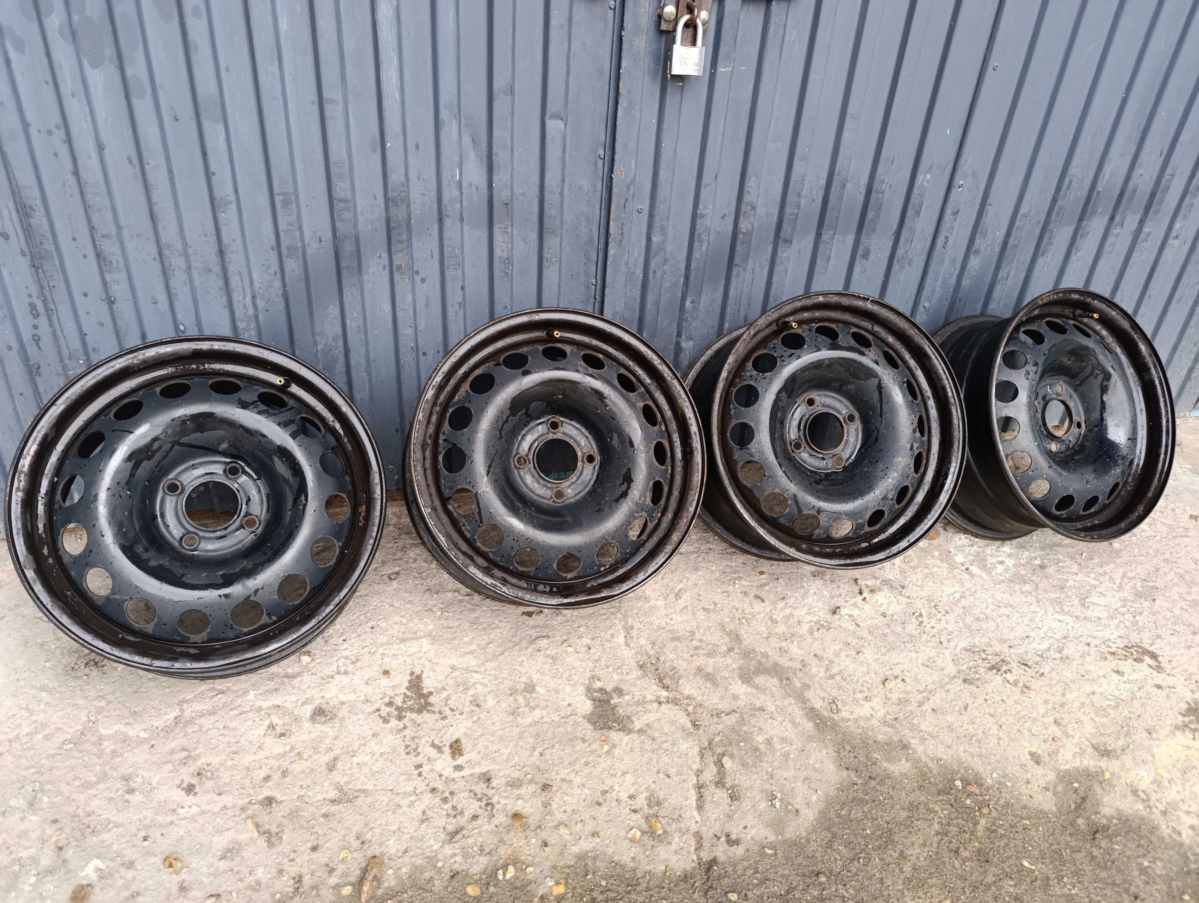 Felgi stal 16" Citroen C4 Picasso Berlingo 7J ET32 4x108 TPMS +Kołpaki