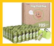 Woreczki na odchody 705 szt 47 rolki + Dozownik
