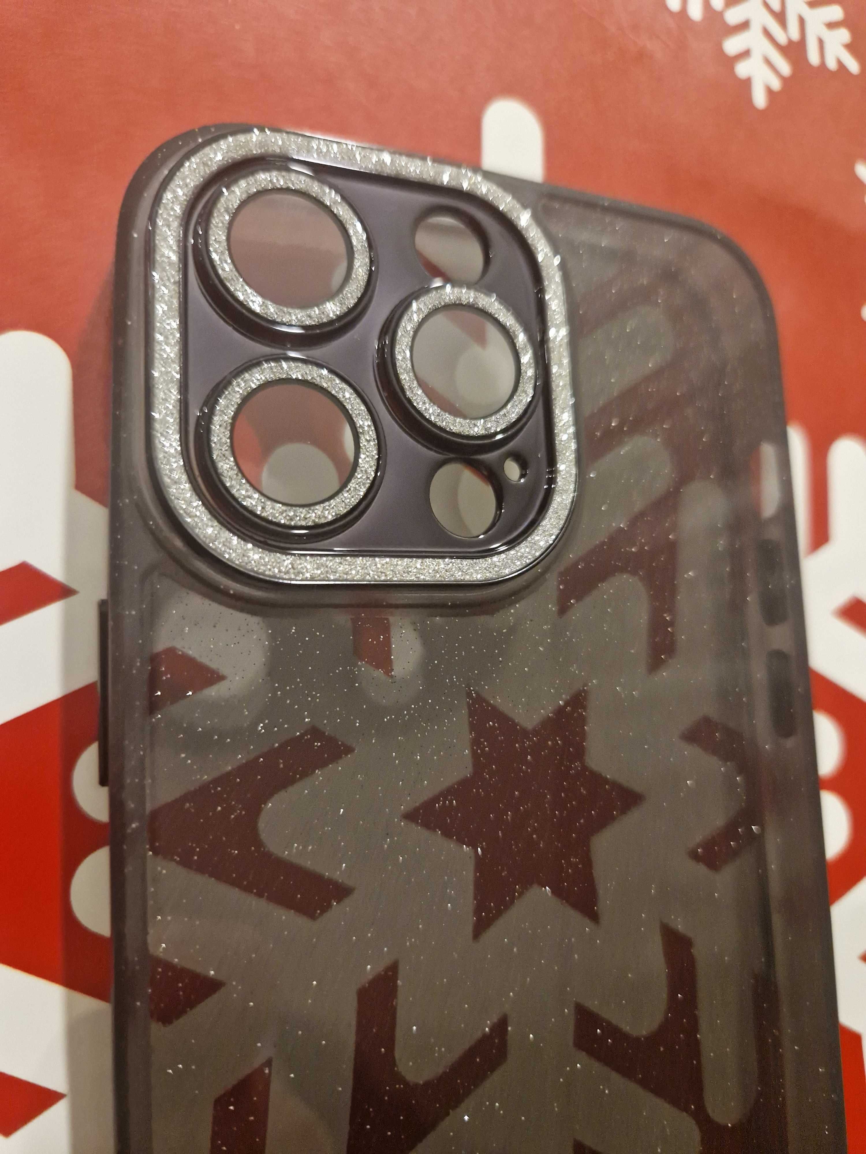 Glitter Camera Case do Iphone 14 Pro Max czarny