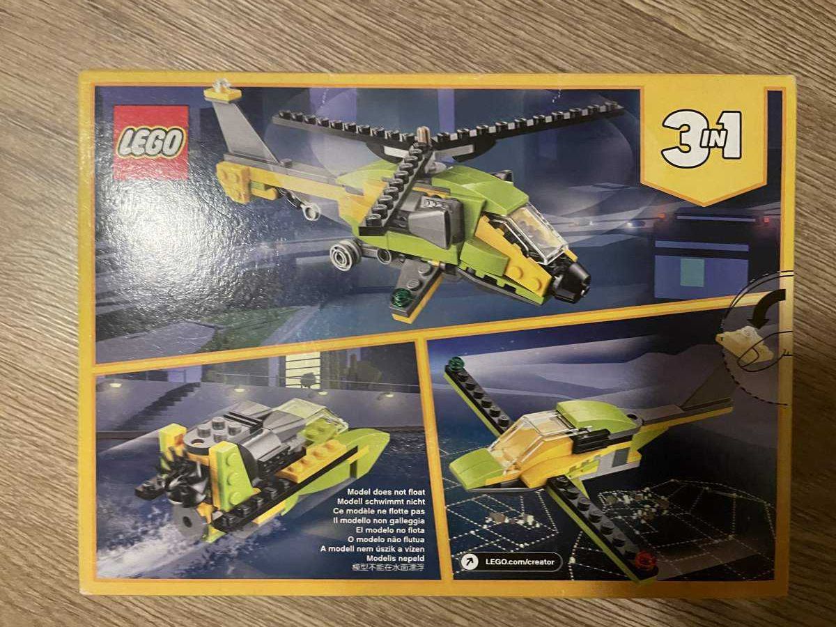 LEGO Creator 3 in 1 31092 Przygoda z helikopterem