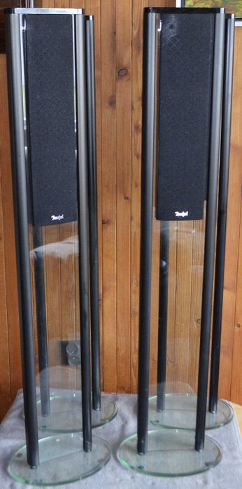 Super Design TEUFEL  MO 6 FR Kolumny głośniki  130watt szkło/aluminium