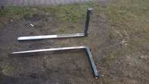 Widły widła do bel  paleciak tur 120 cm koparka