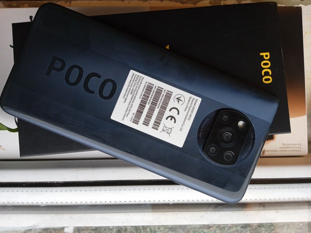 POCO X3 NFC Shadow Cray 6GB RAM 128GB ROM+захистне скло