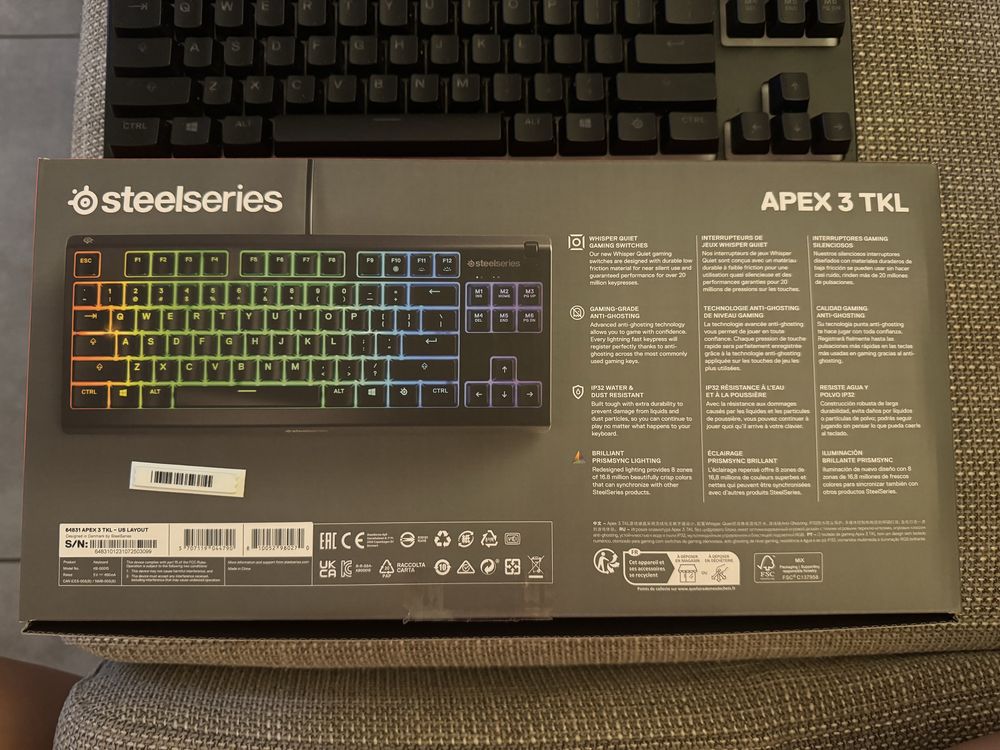 Steelseries klawiatura Apex 3 Tkl