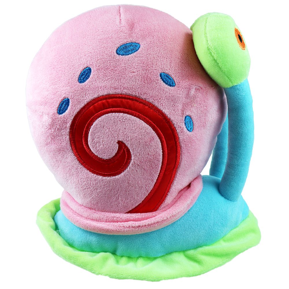 Duży Pluszowy Ślimak Gacek 24cm Maskotka Przytulanka Spongebob Garry