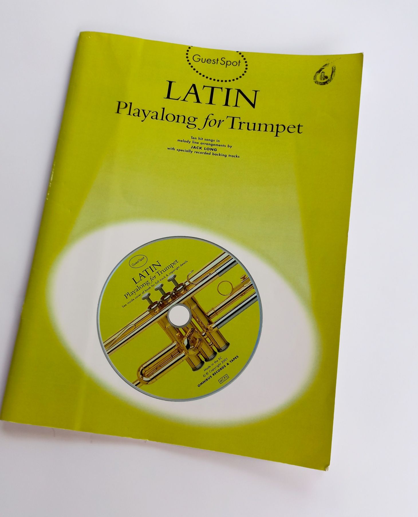 Nuty na trąbkę CD z podkładami LATIN playalong for trumpet Guest spot