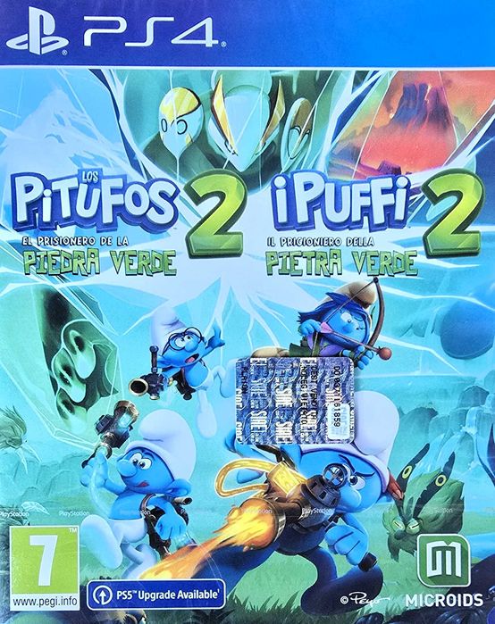 Smerfy 2 Więzień Zielonego Kamienia PL Playstation 4 PS4 PS5 Nowa
