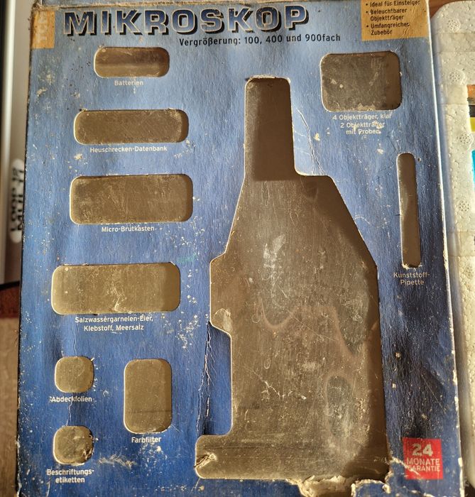 Mikroskop TCM  100x 400x 900x