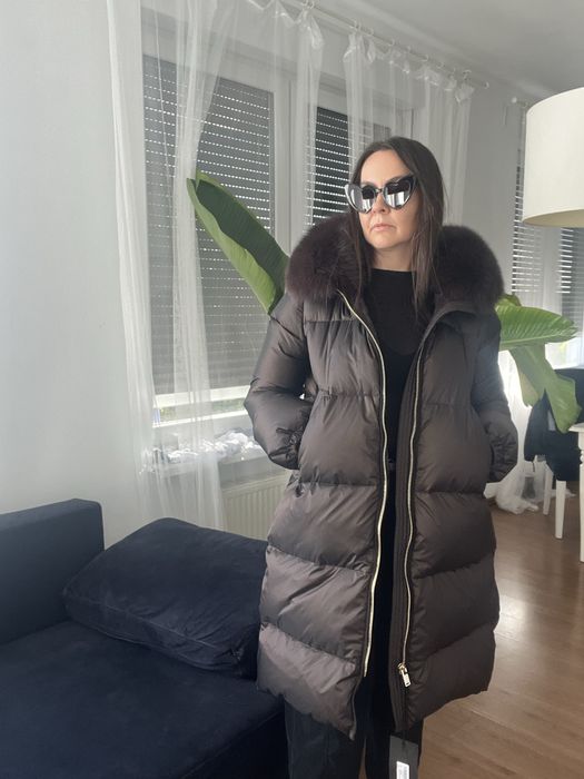 Flo&clo plaszcz puchowa lis