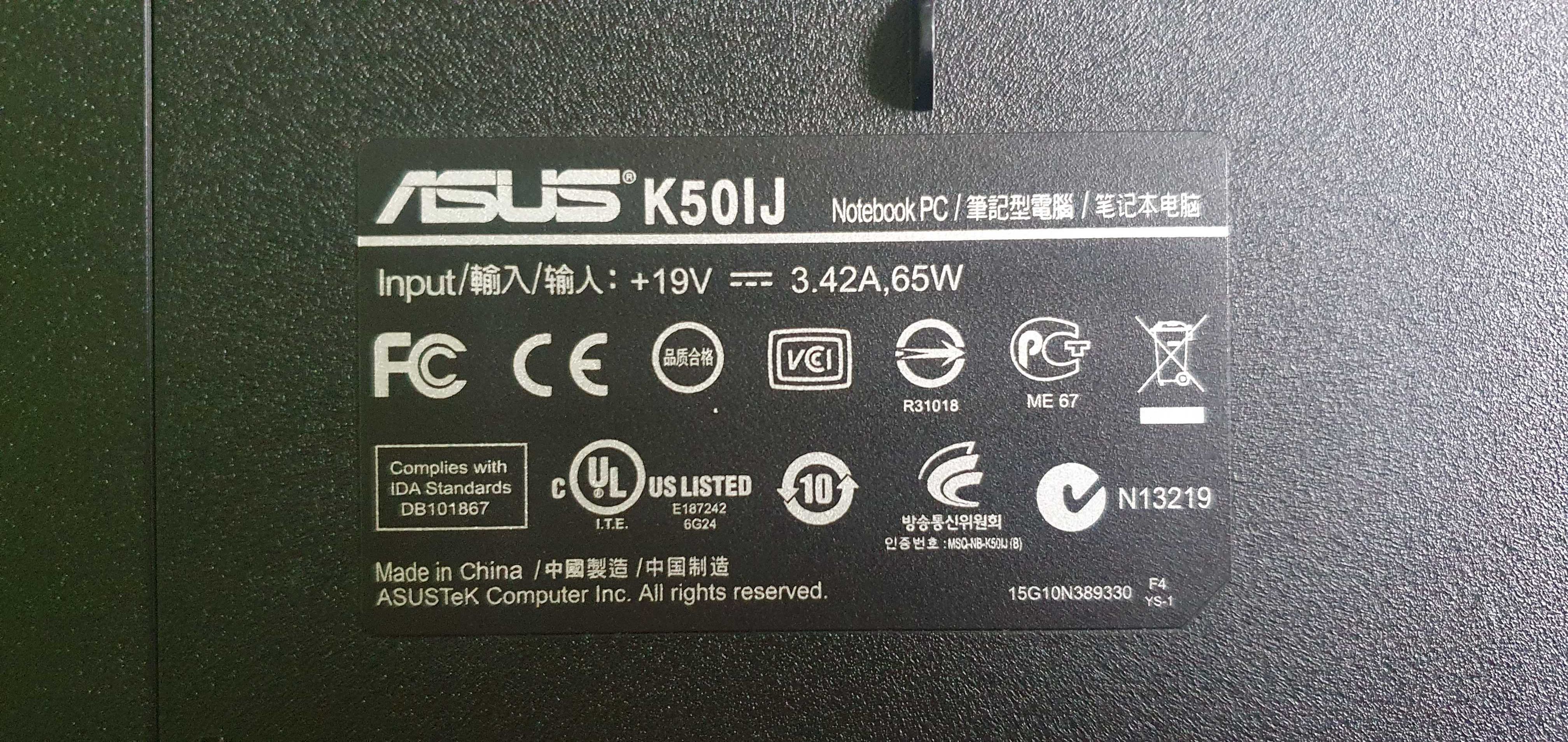 Laptop Asus K50IJ