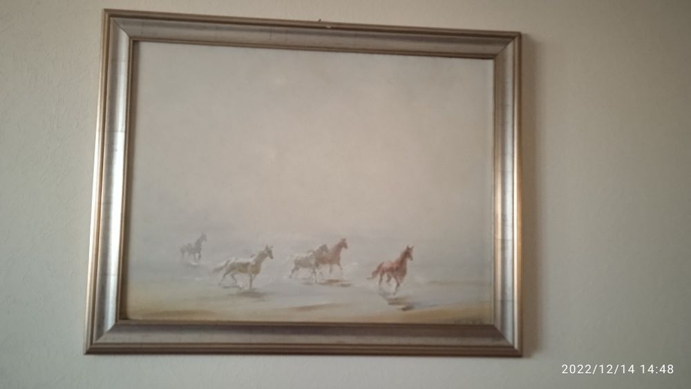 Картина масло холст  с историей!