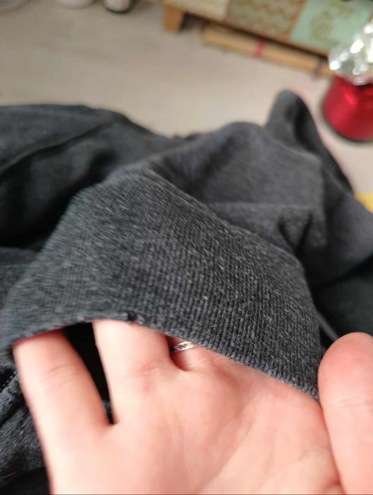 Bluza rozpinana z kapturem gap szara 38 M