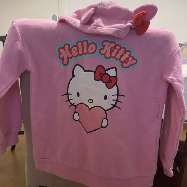 Sweat com capuz Hello Kitty