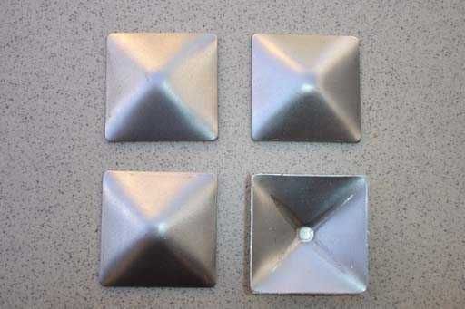 Daszek słupek kapturki 68,120x120 kwadratowy okrągły akcesoria meble