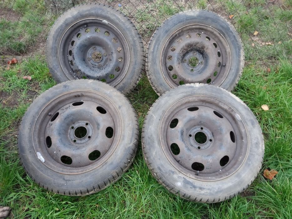 Koła stalowe 16 4x108 z opony zimowe Citroen C3 C4 Picasso Berlingo DS