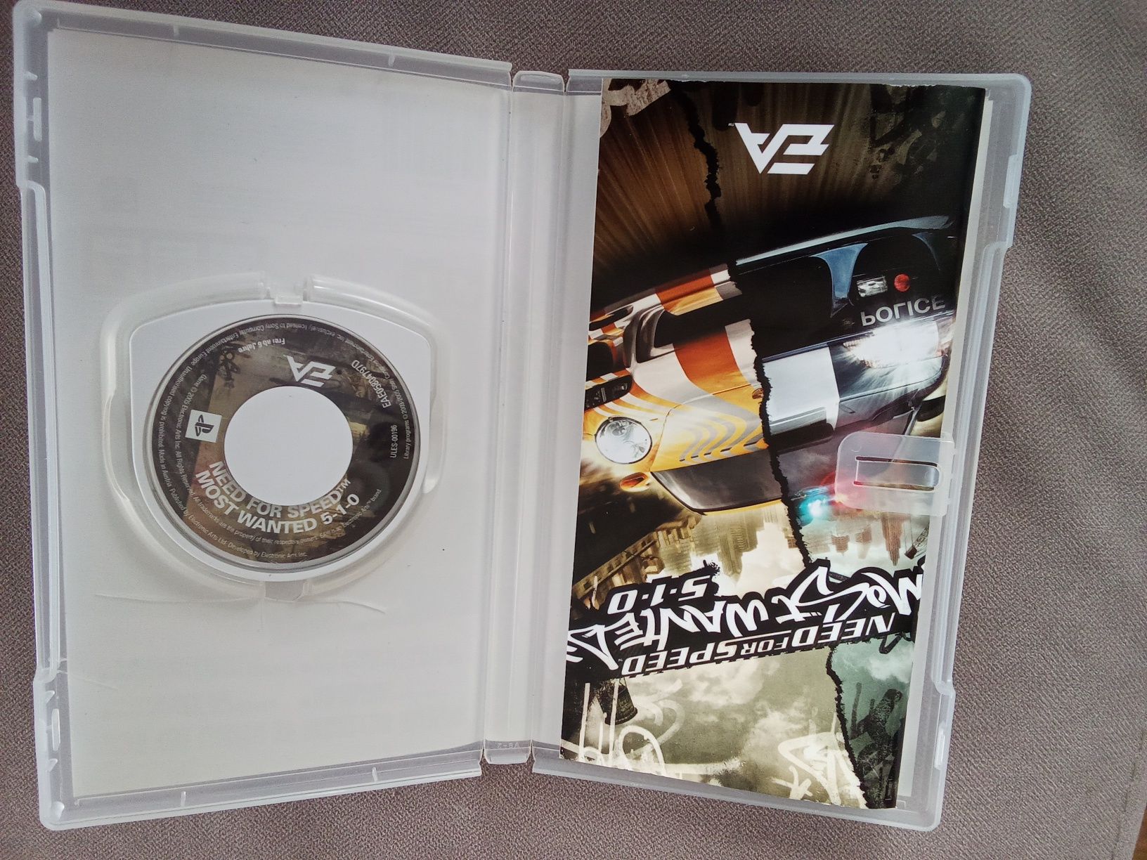 Need for speed most wanted PlayStation psp