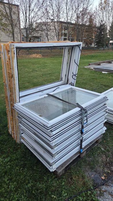 okna PCV - po demontażu