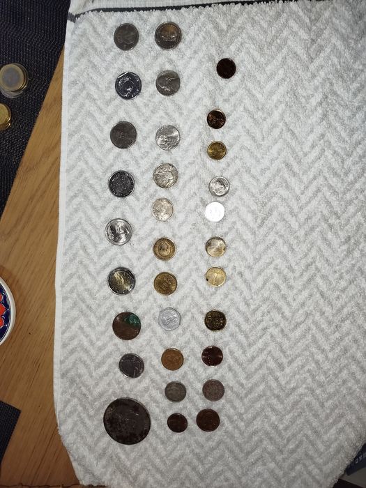 Moedas antigas e raras