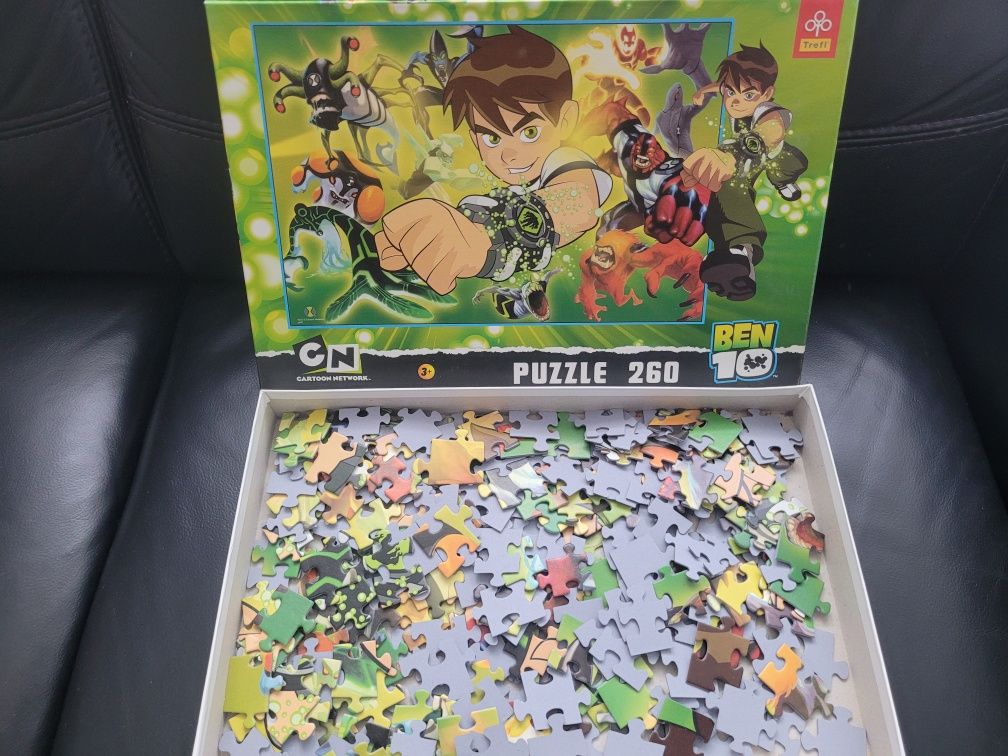 Puzzle ben 10 oraz star wars