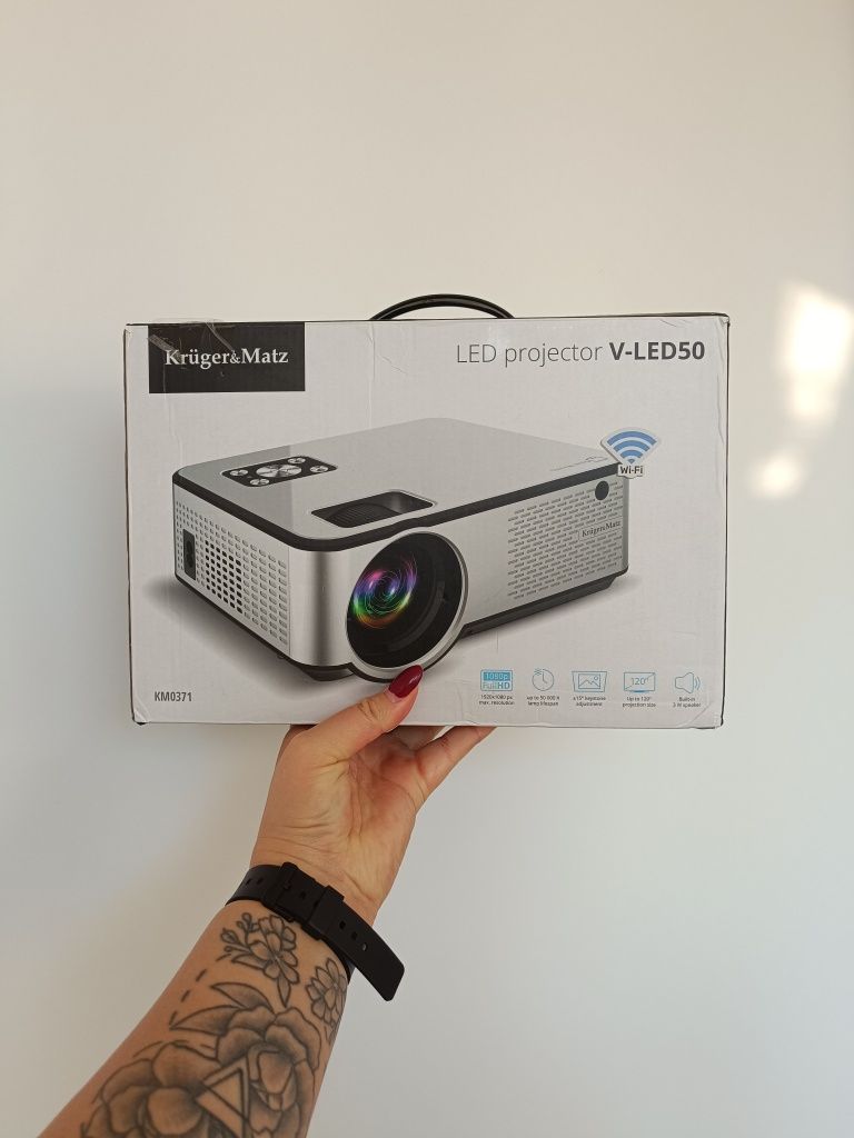 Projektor LED z Wifi, Kruger Matz