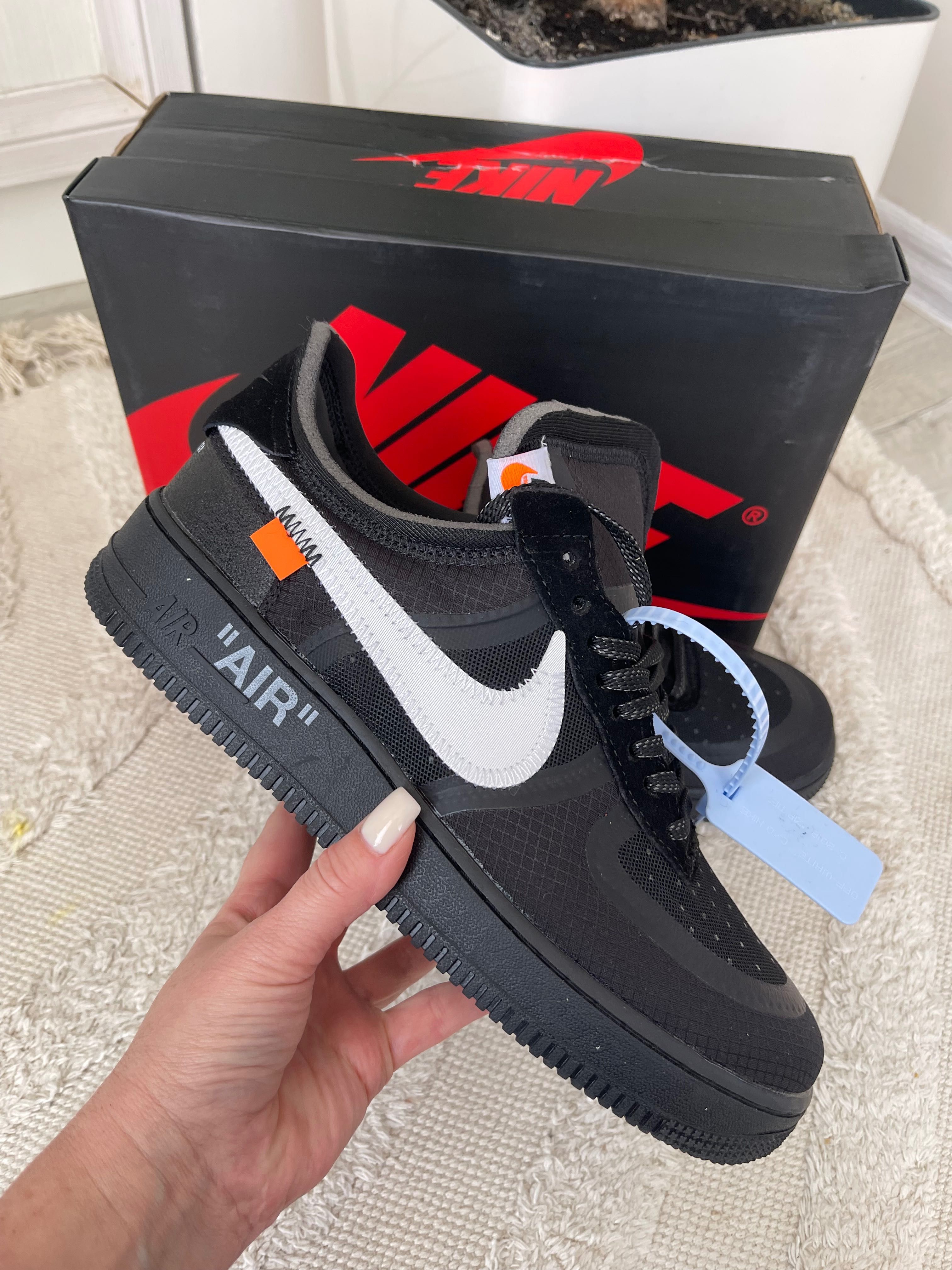 Off-White x Nike Air Force 1 black