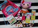 Zestaw Lalaloopsy interaktywna laleczka pluszak magnetyczna układanka