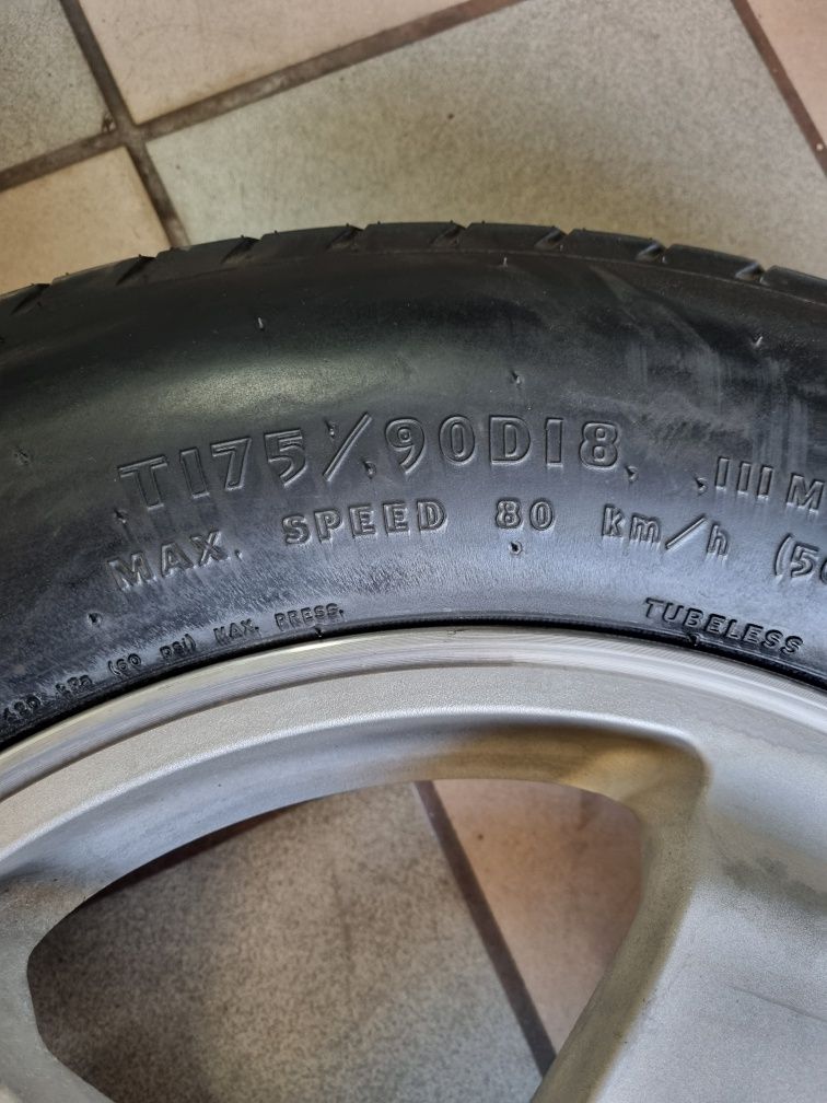 Koło dojazdowe zapas Jeep Grand Cherokee 5x127