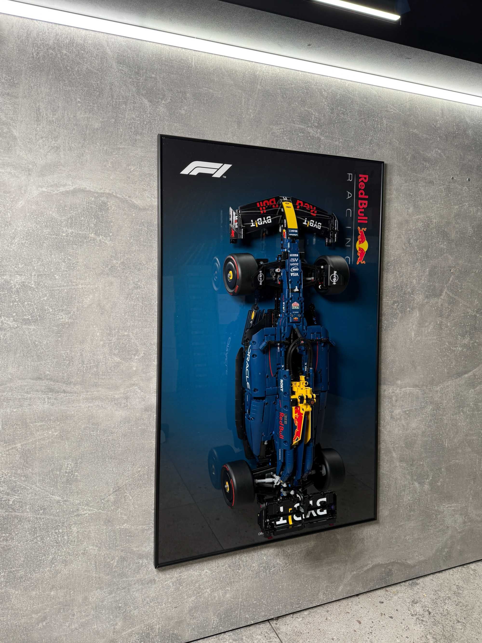 РАМКА Для ЛЕГО ф1 LEGO Technic F1 Oracle Red Bull Racing RB20 (42206)