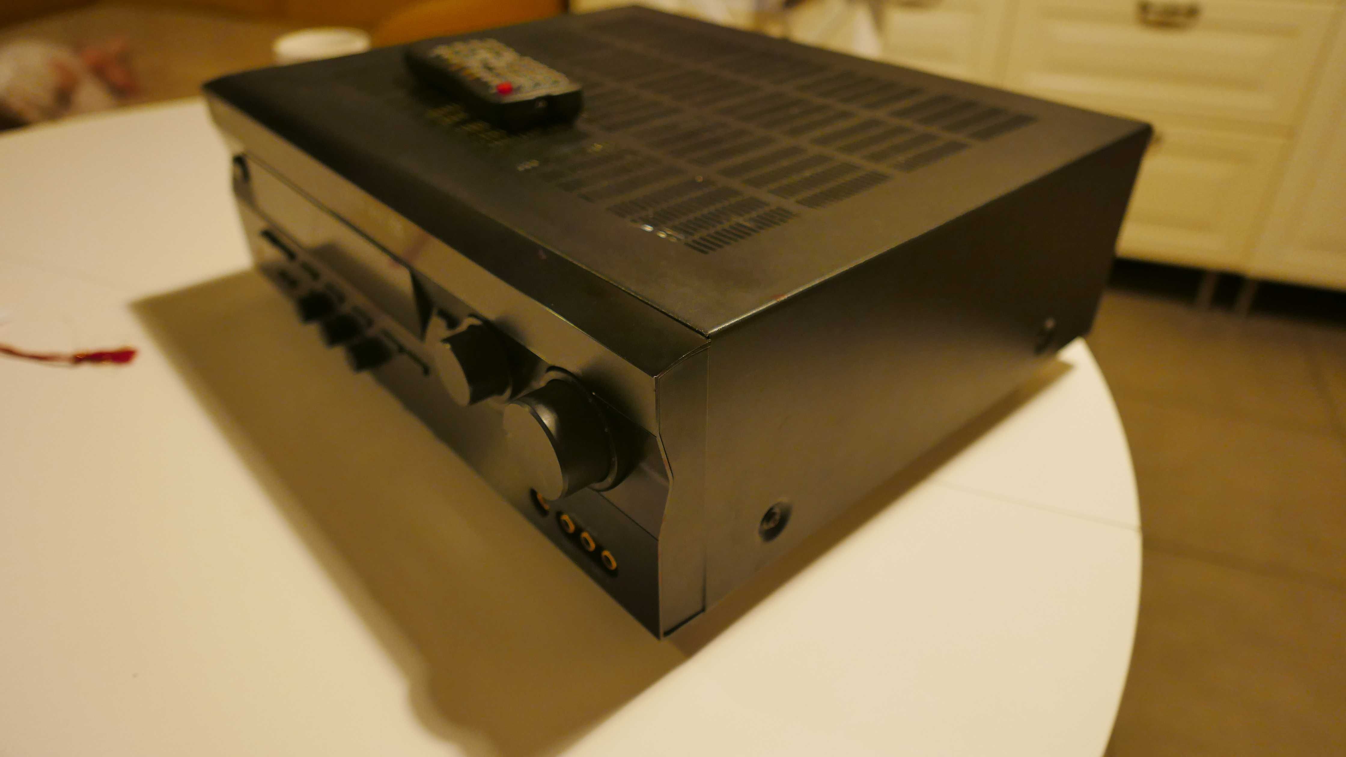 Wzmacniacz Yamaha DSP A5 z pilotem, wejscia optyczne, PHONO