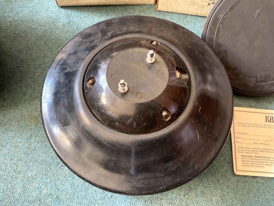 TomKAT Pads para Bateria Electrónica feitos pela Dauz