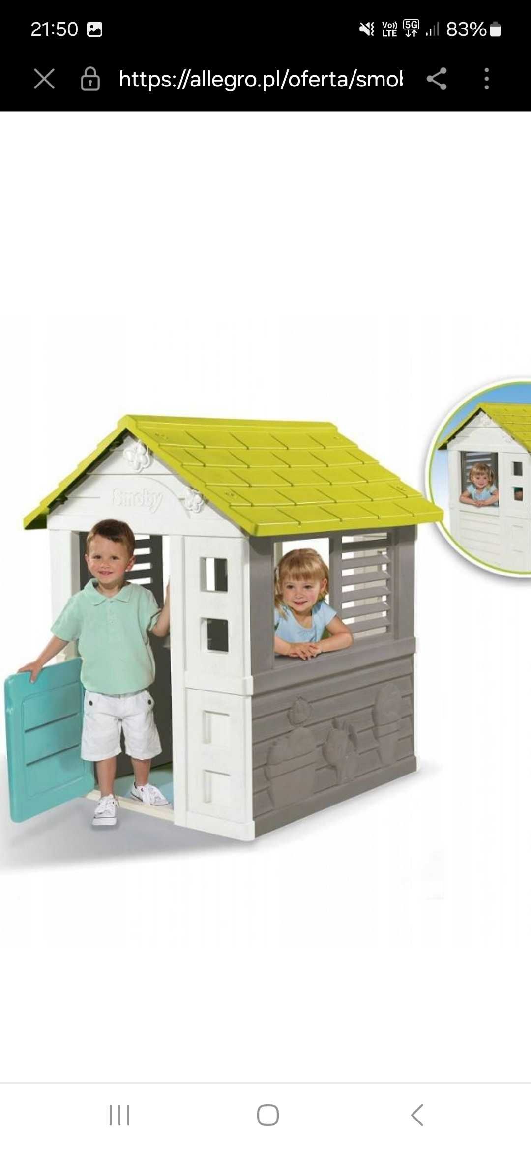 Domek smoby dla dzieci