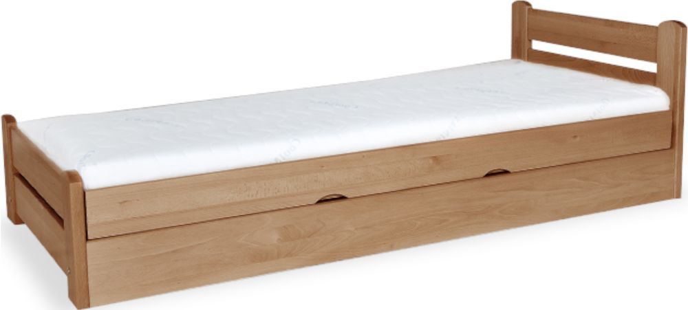 Łóżko bukowe RELAX GABI MEBLE podnoszone 90x200