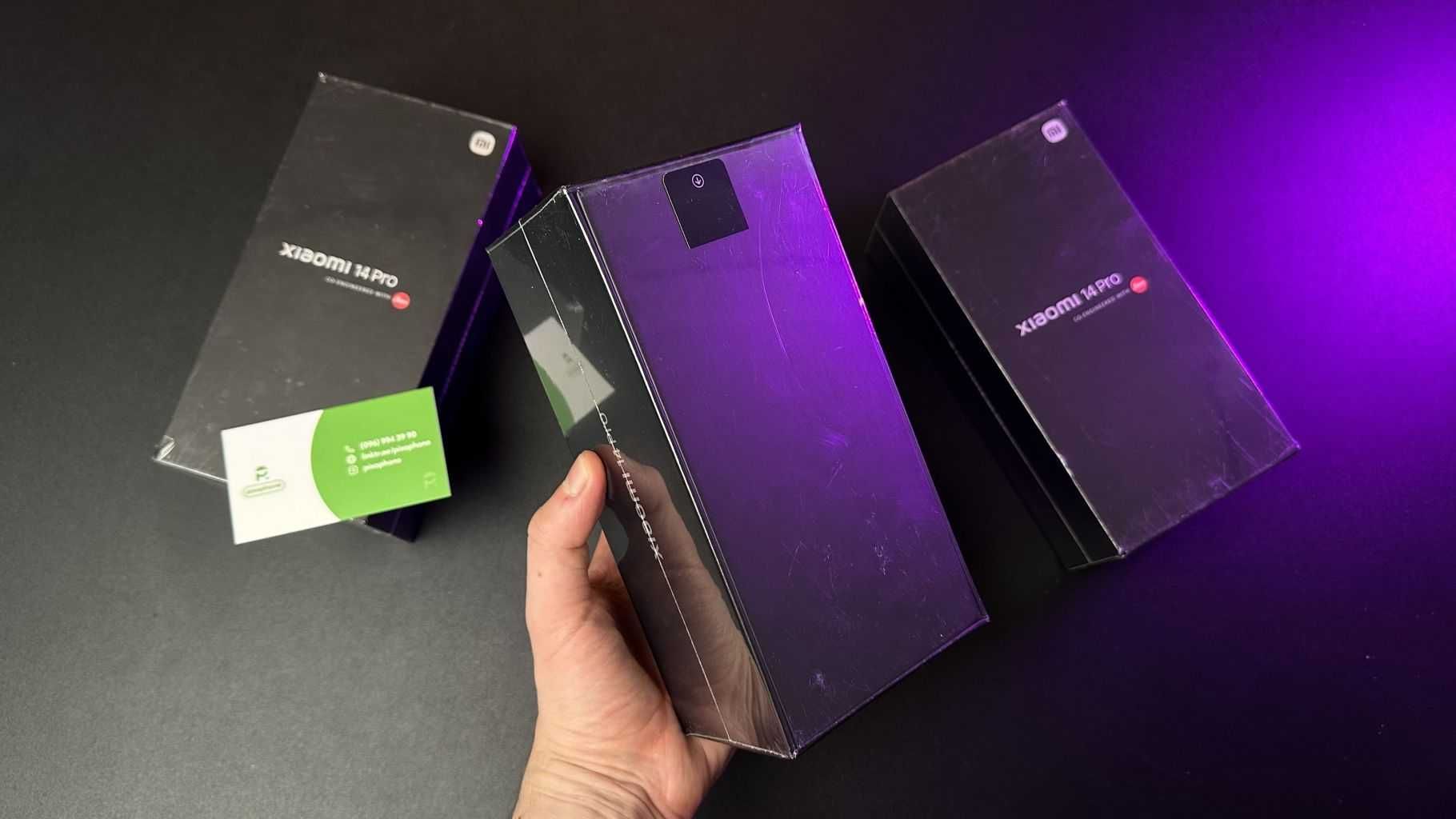 NEW Xiaomi 14 Pro 12/256GB Black/Green Гарантія Trade In