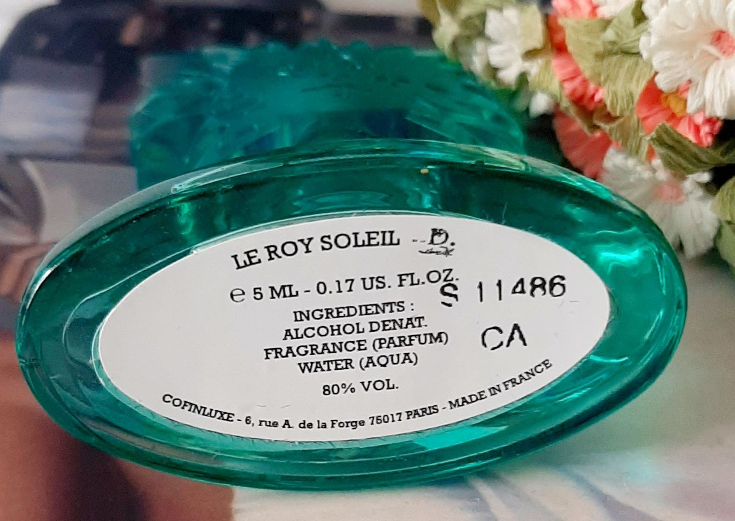 Salvador Dali Le Roy Soleil edt 5 ml, miniatura vintage, unikat