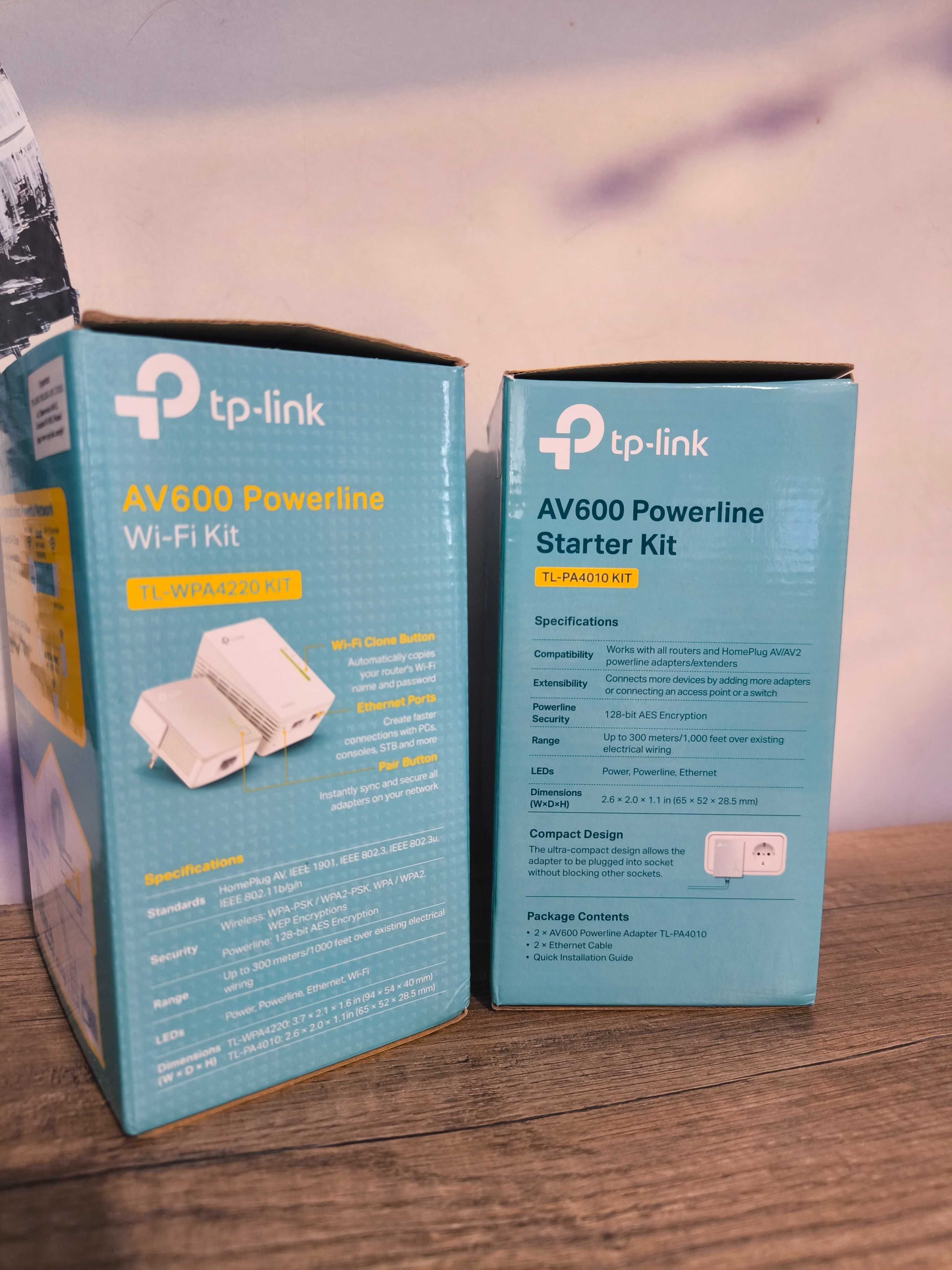 Powerline TP-Link AV600 zestaw