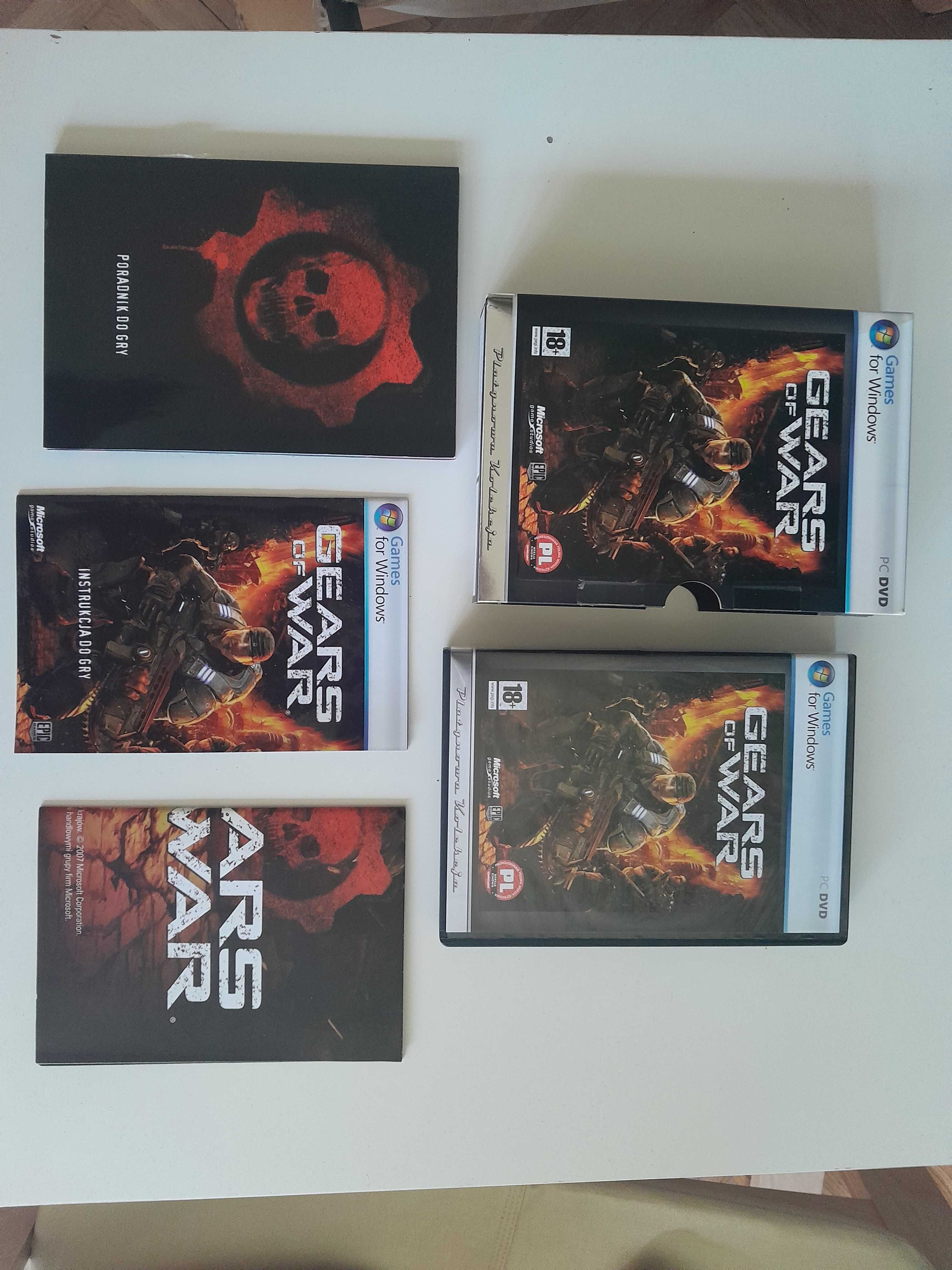 Gears of War PC DVD-  stan bardzo dobry