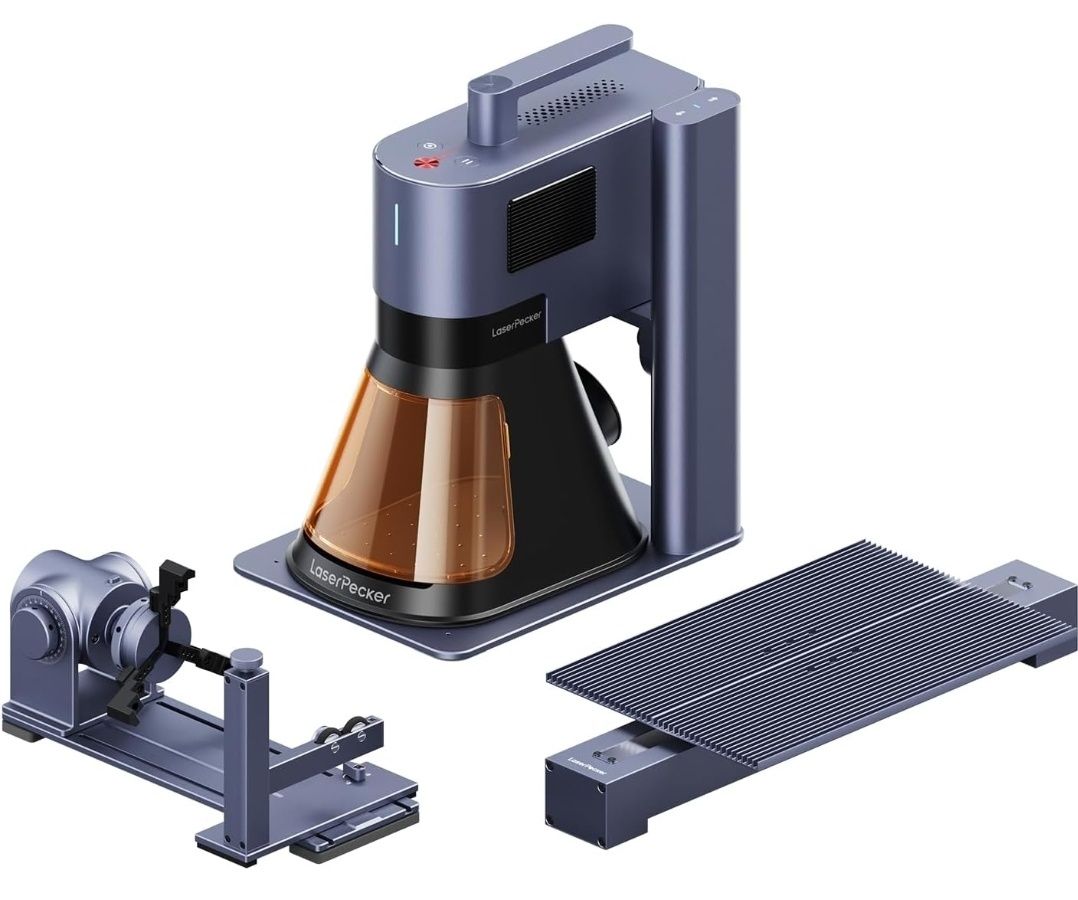 LaserPecker 5 + Impressora Sublimação + Material –Negócio Chave na Mão