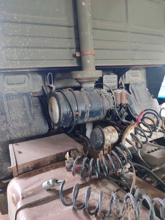 КАМАЗ 54112 седельный тягач спалка двиг 740  кпп 10 ступ делитель