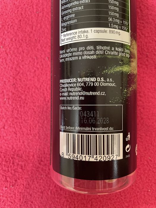 Test bomb 90 cups NUTREND