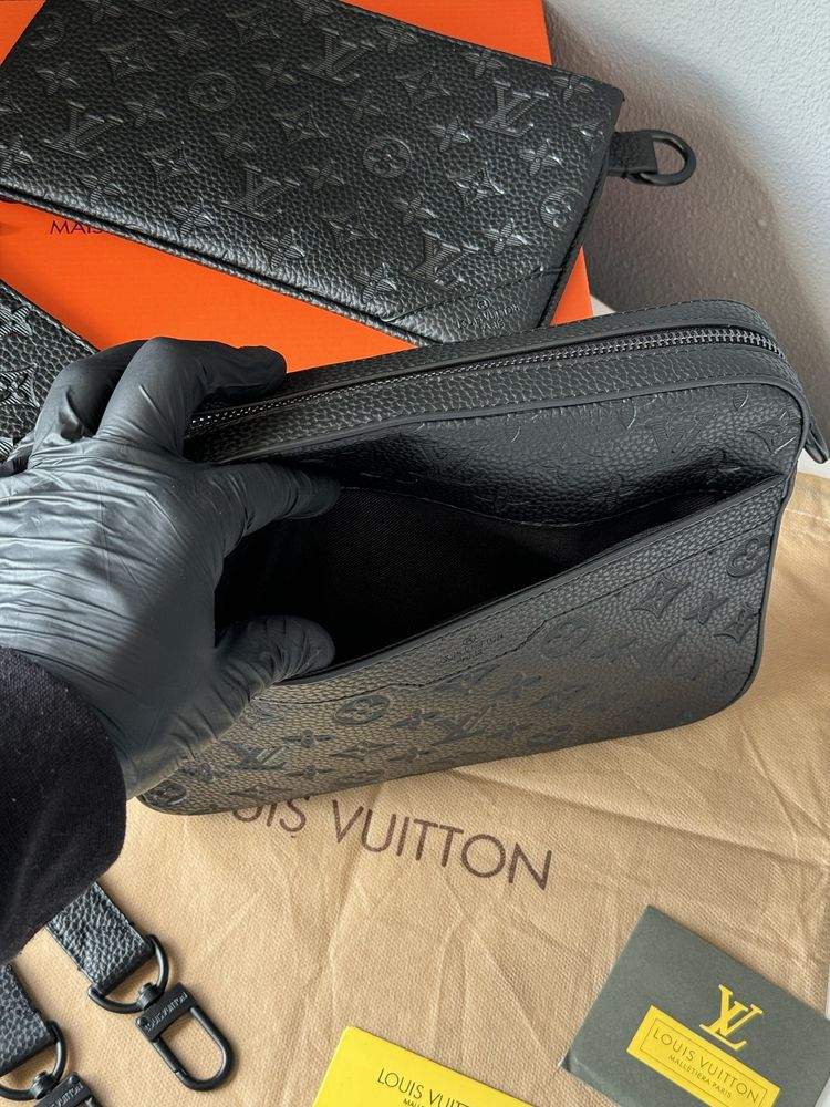 Чоловіча сумка Louis Vuitton мужская сумка мессенджер 3в1 барсетка