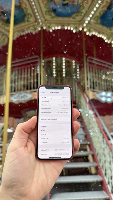 Iphone 12 Mini 64 Gb Product Red Nowa 100% Bateria