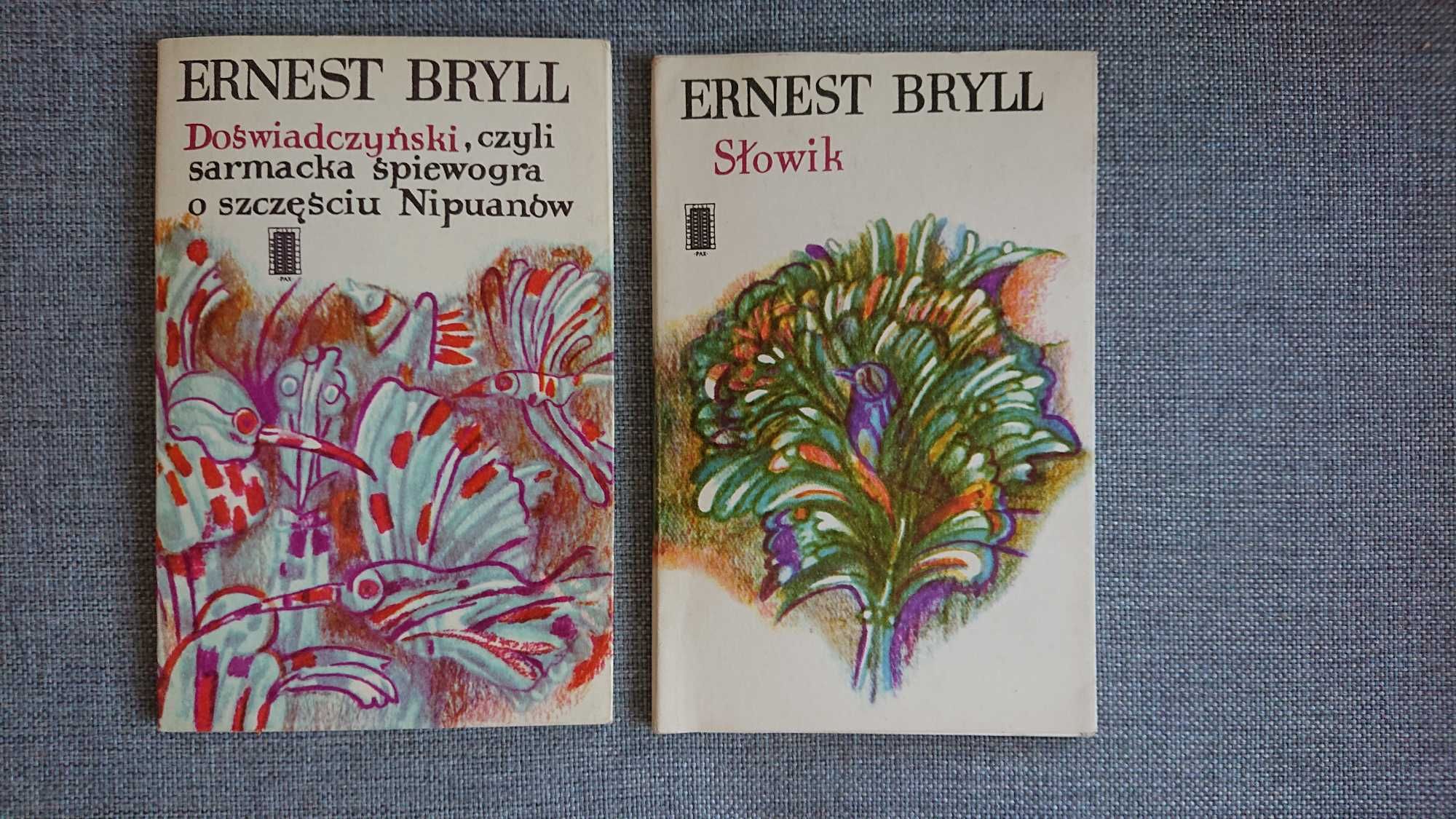 Książki Ernest Bryll, słowik, Doświadczyński..