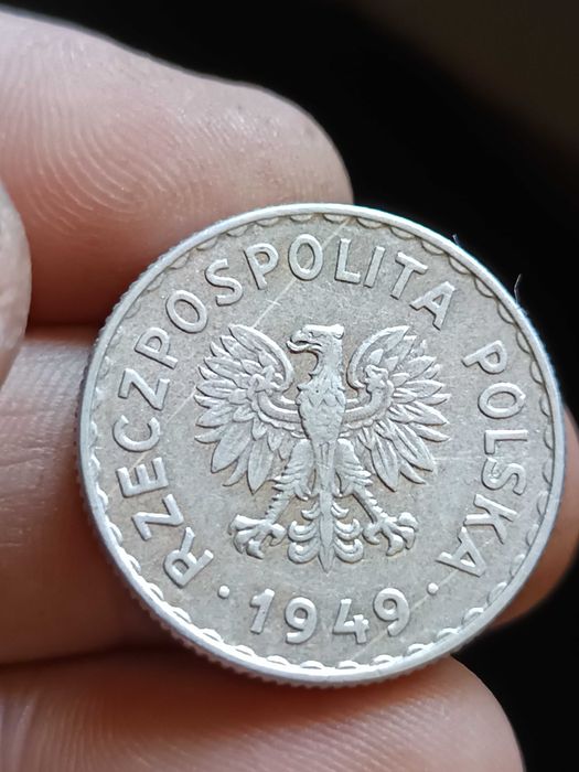 Sprzedam monetę 1 zloty 1949 rok
