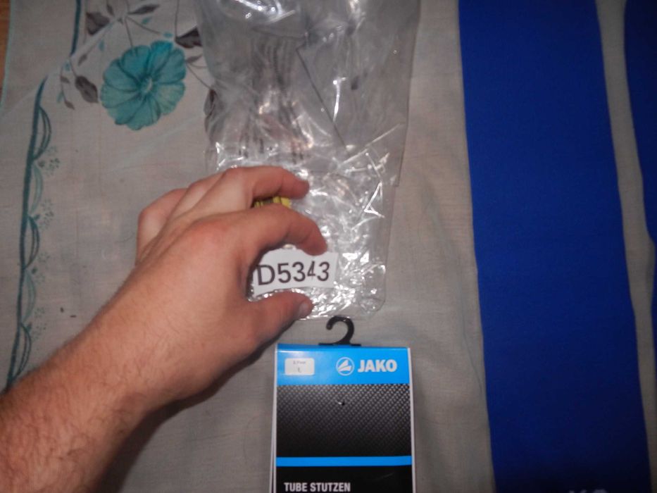 Wyprzedaż->Getry piłkarskie Jako niebieski r. 43-46 (L)