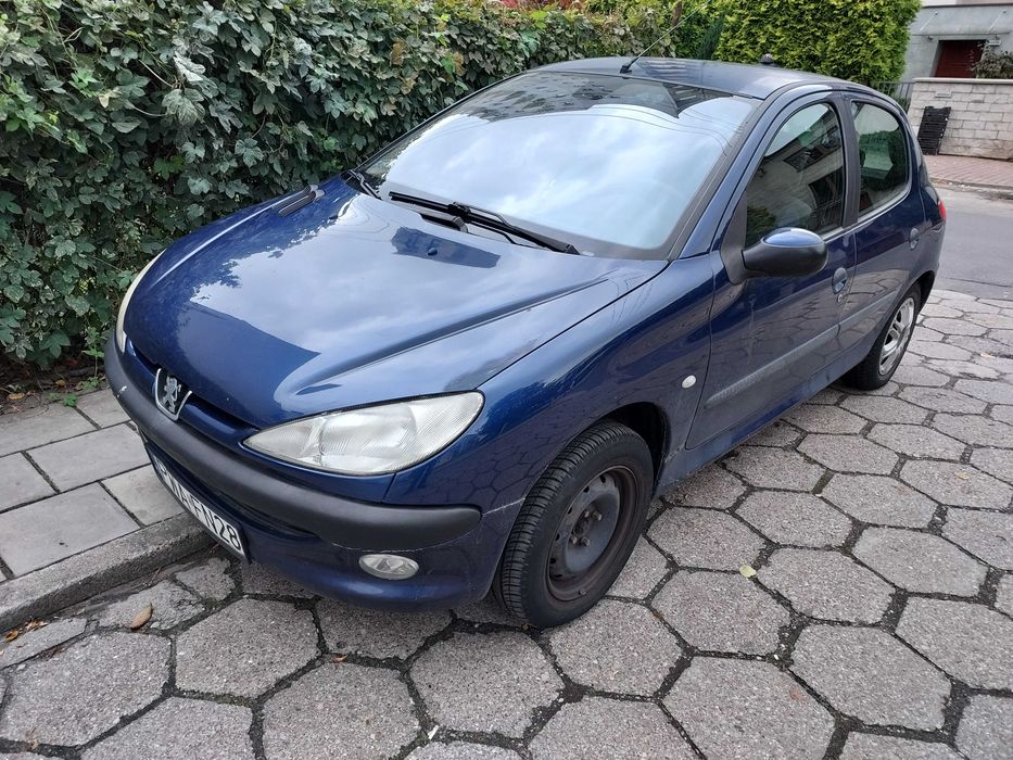 Peugeot 206, 1.4 , 5-drzwiowy - idealne auto miejskie