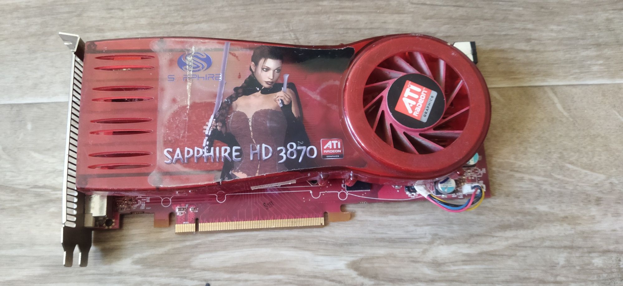 Видеокарта sapphire hd 3870 ati Radeon