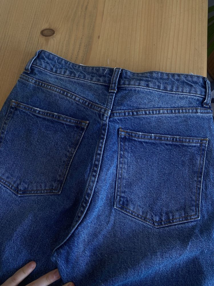 Damskie jeansy prosta nogawka r.36