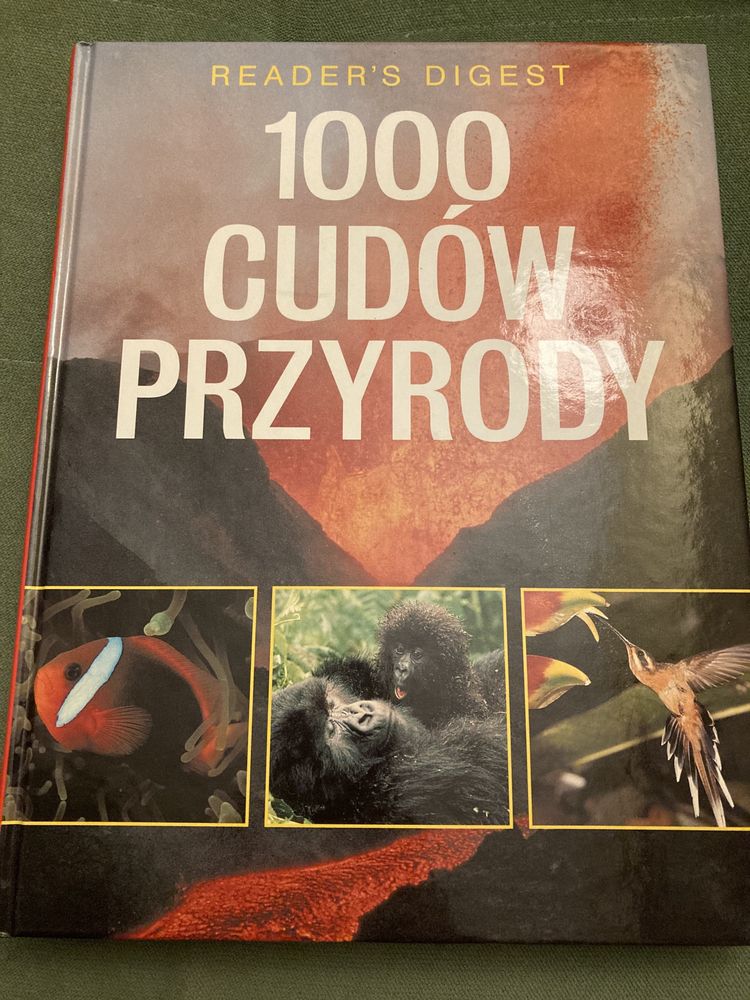 Książka "1000 Cudów Przyrody" Reader's Digest, jak nowa