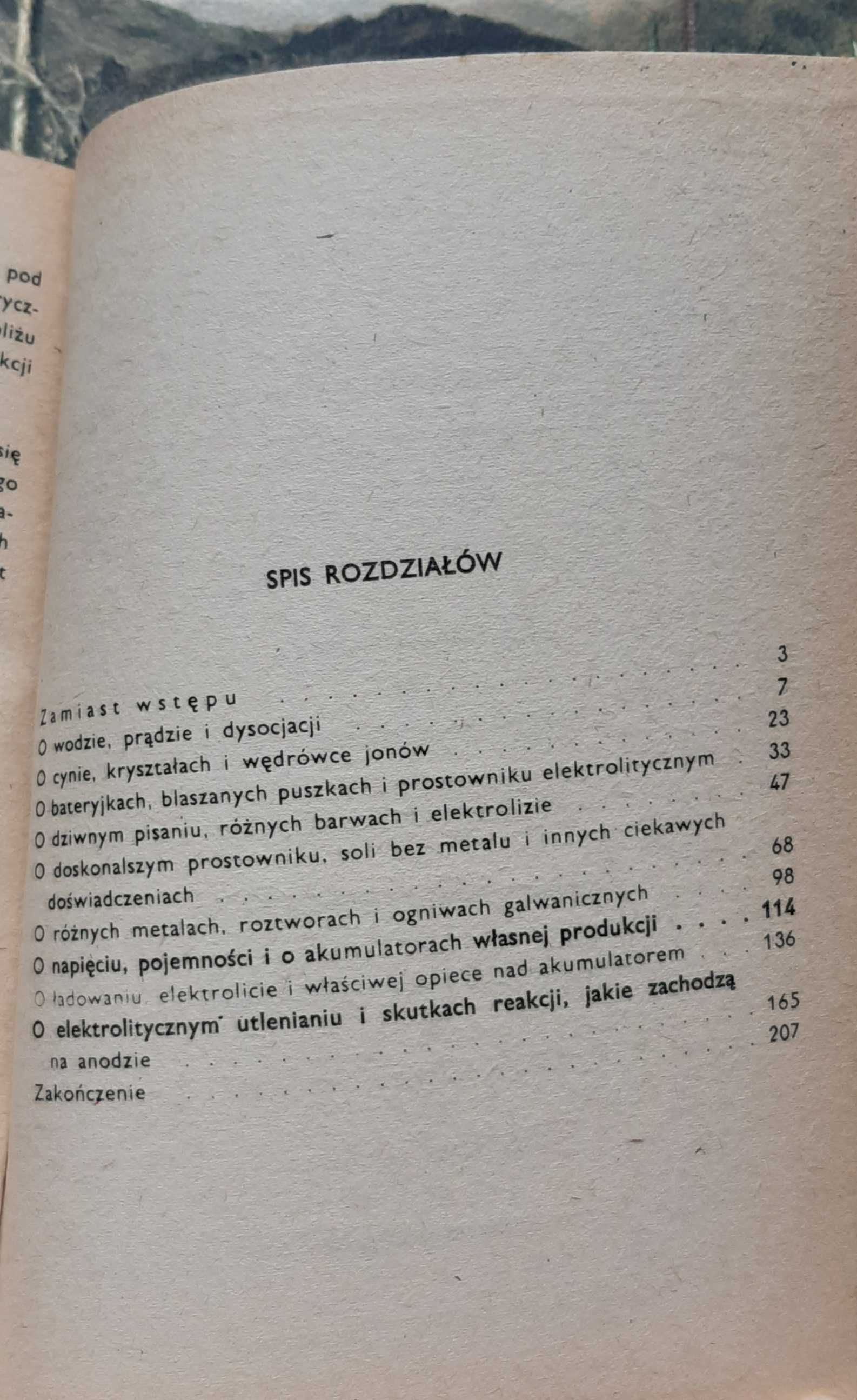 Książka "Elektrochemia domowa" Sękowski